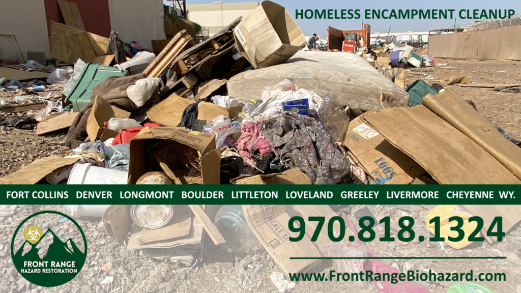 Homeless Encampment Cleanup in Fort Collins, Colorado