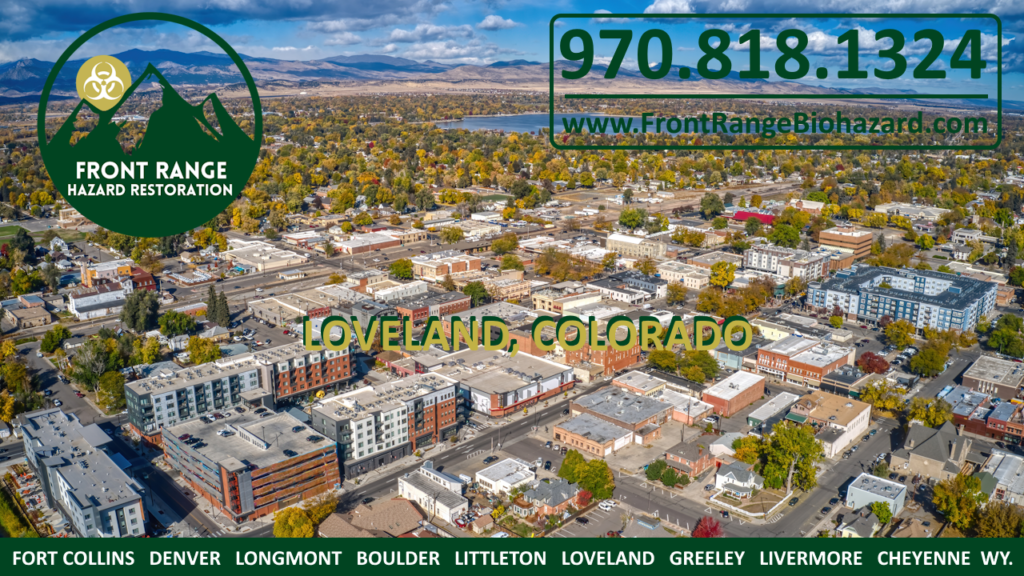 City of Loveland, Colorado aerial Photo