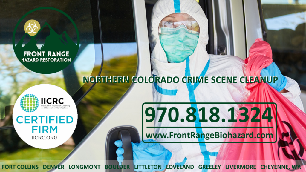 Loveland Homeless Encampment Cleanup and biohazard cleaning and disposal Services