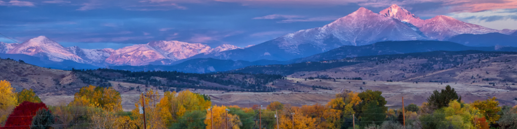 Loveland Colorado and the Front Range in Northern CO.